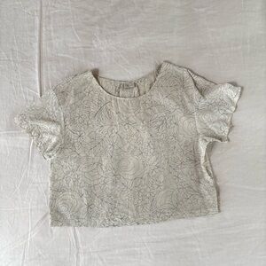 Pure Silk Top(Anthropologie)